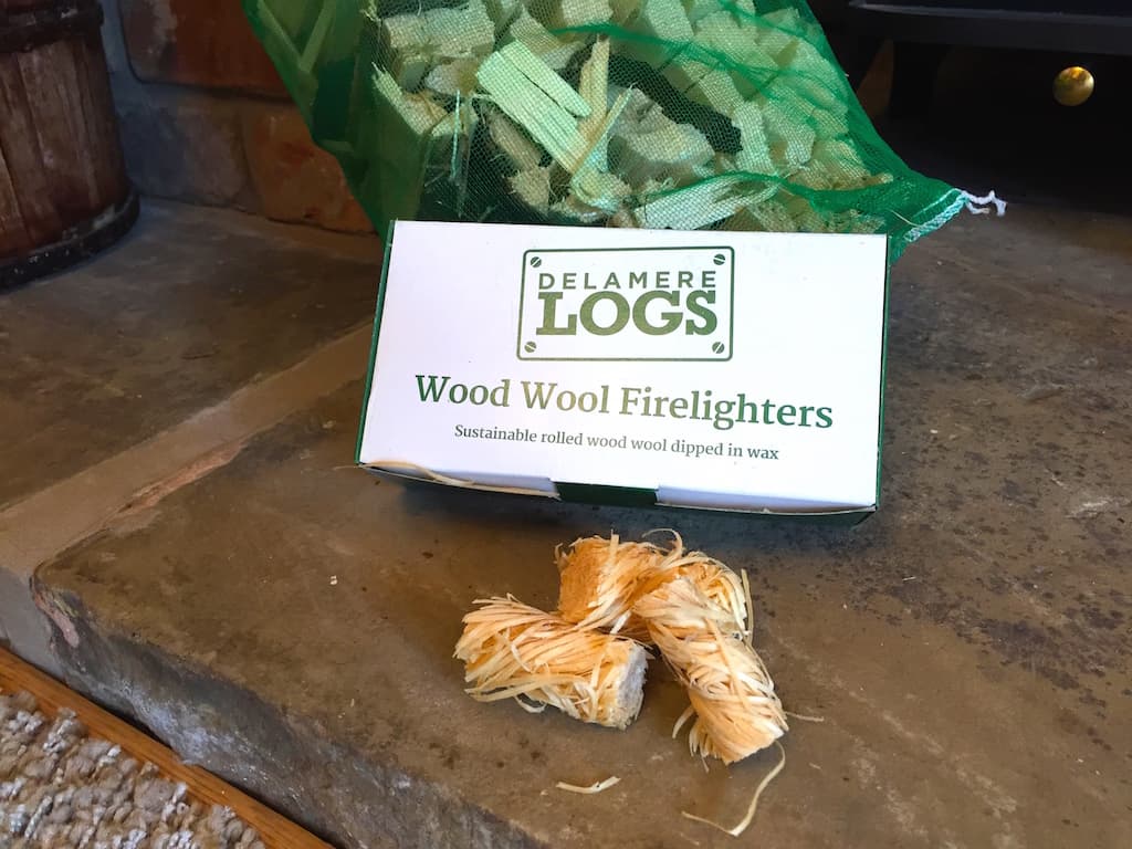 1 Pack of Wood Wool Firelighters